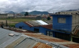 tin rooftops of Quetzaltenango, Guatemala
