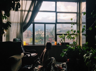 Waking up to a new little world. Bogotá