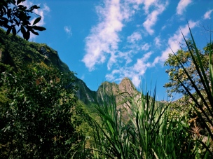 Machu Picchu from below.